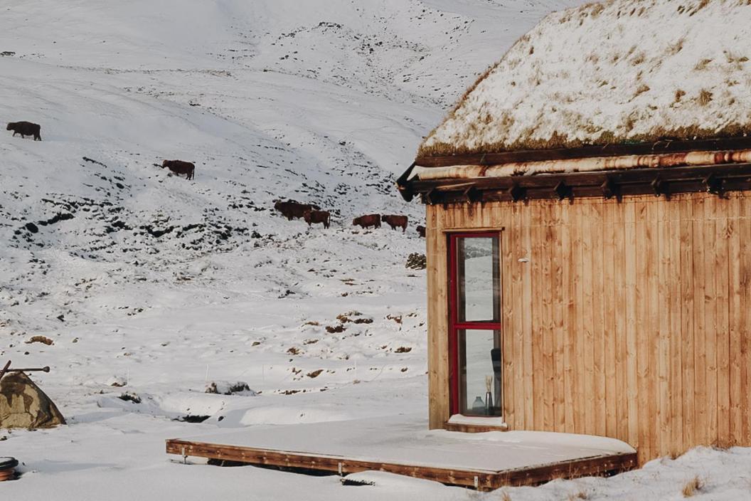 Mulafossur Cottage No 3 By Famous Waterfall In Gasadalur Exterior foto